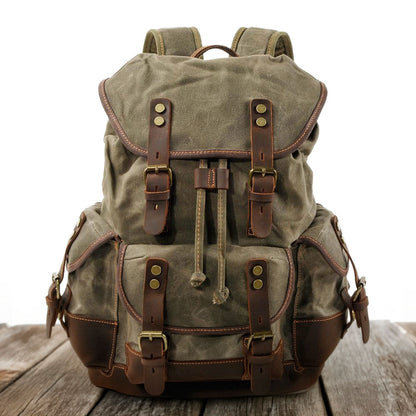 John – Robuuste Canvas Wandelrugzak