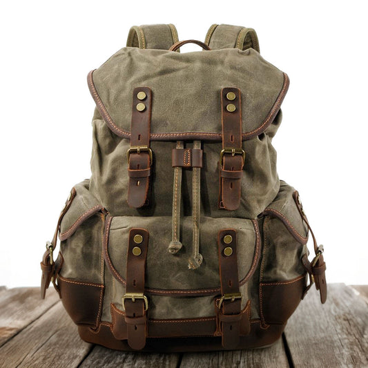 John – Robuuste Canvas Wandelrugzak