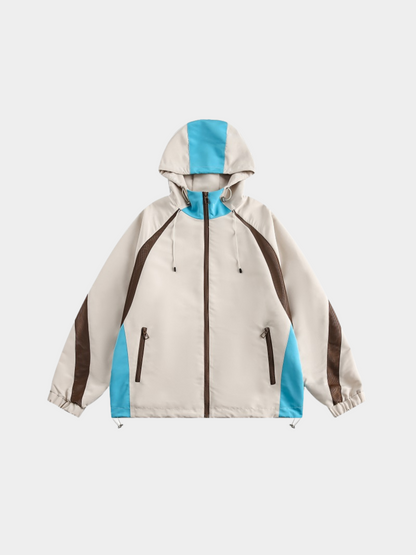 AshDrop - Unisex Waterdicht Colorblock Shelljack