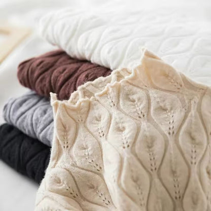 Moiré Kaschmir-Rollkragenpullover
