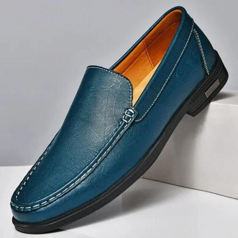 Murcia lederen loafers