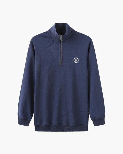 Reißverschluss-Pullover