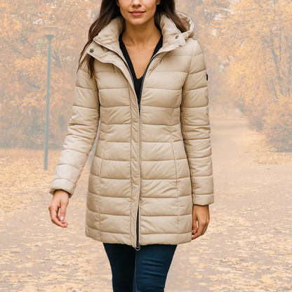 Camille | Elegante parka met warme voering