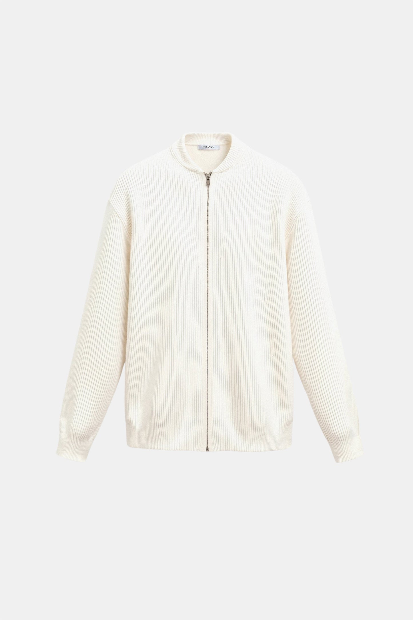 Luxueus fijngebreid vest met ronde hals