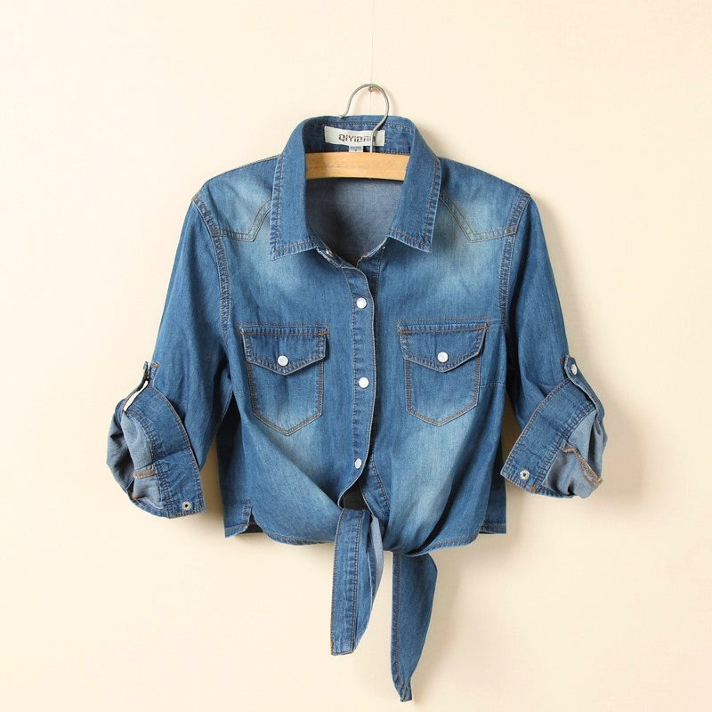 Auri denim overhemd