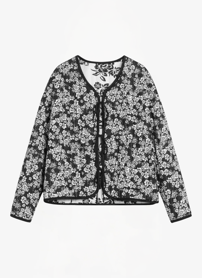 ELYRA™ | Omkeerbaar jack met bloemenprint