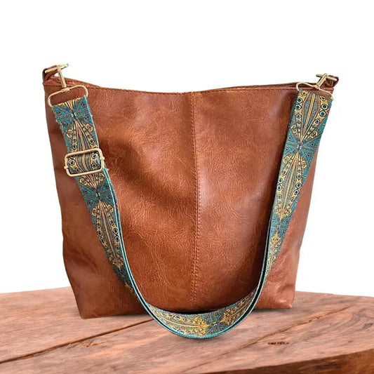 MONIKAS TASCHEN - (Mein Favorit) - Schultertasche mit Verzierungen