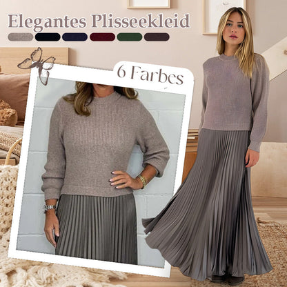 Sophie | Elegantes Faltenkleid