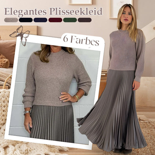 Sophie | Elegantes Faltenkleid