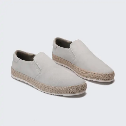 Zomerloafers van suède