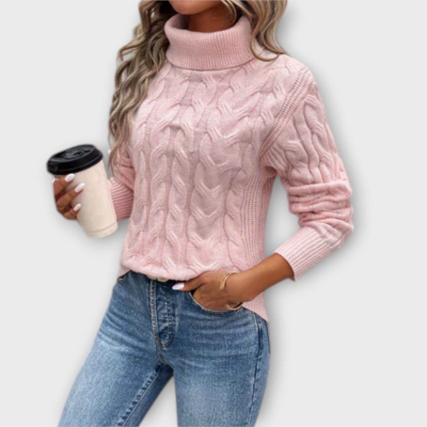Amélie – Eleganter Rollkragenpullover