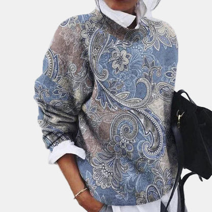 Elara™ | Bedruckter Pullover