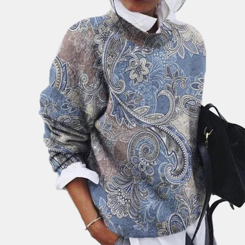 Elara™ | Bedruckter Pullover