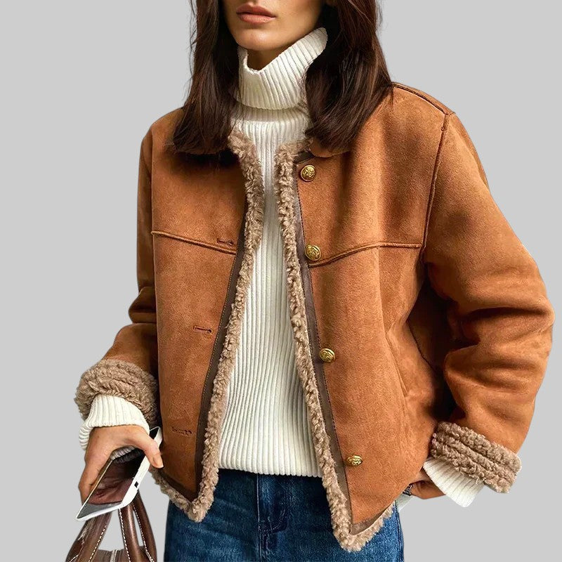 VESNA | TRENDIGER BLAZER MIT KNOPFVERSCHLUSS