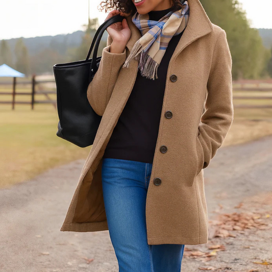 Blaisine - Manteau classique pour journées fraîches