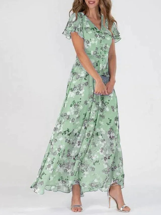 Aurelia | Glamoureuze jurk met buikbedekking