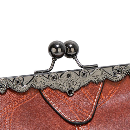 Mila | Zeitlose Vintage Tasche mit elegantem Riegelverschluss