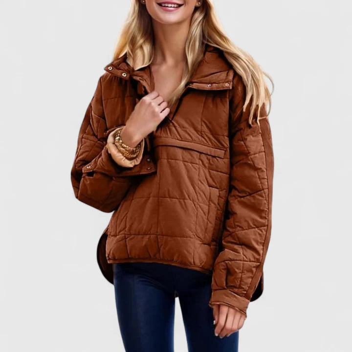 Farell™ – Oversized Hooded Pullover Jacket