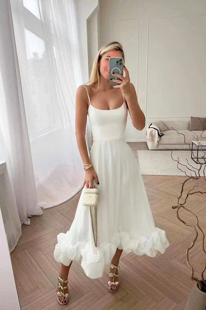 Ariana | Sierlijke Flowy Jurk