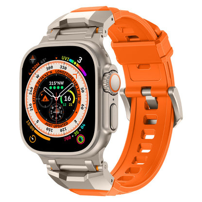 Zephyr siliconen Apple Watch-bandje