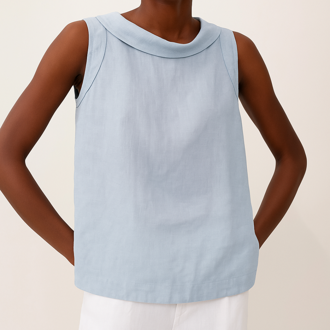 DAJA MOUWLOZE LINNEN BLOUSE