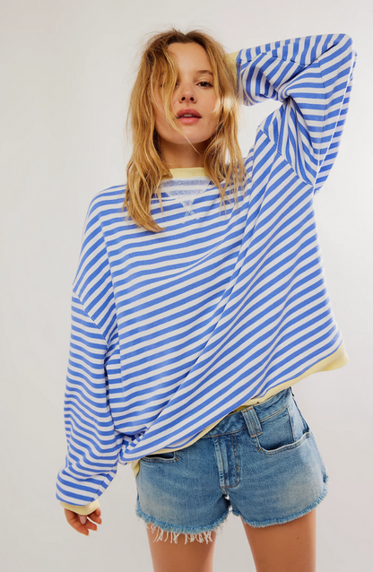 Fleur | Trendy und Bequemer Oversized Pullover