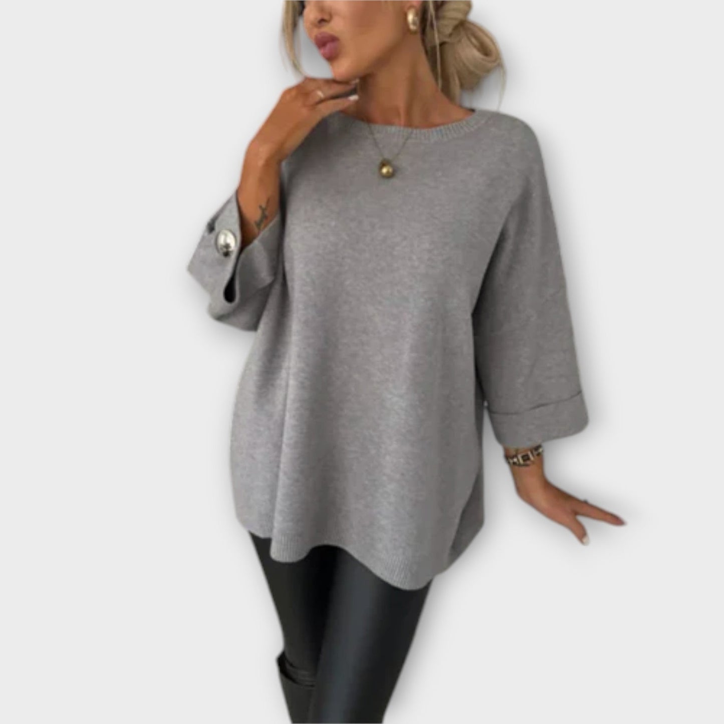 Isabella - Stijlvolle Gebreide Blouse