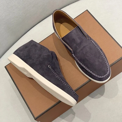 Casual suède loafers