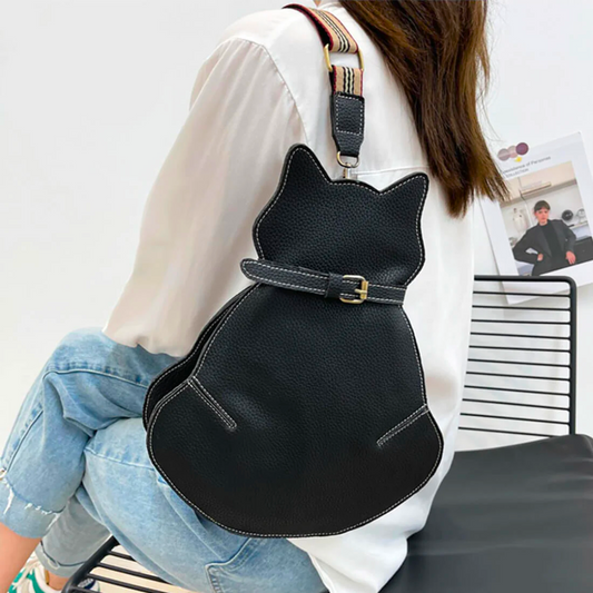 Linda - Einzigartige Ledertasche für Katzen