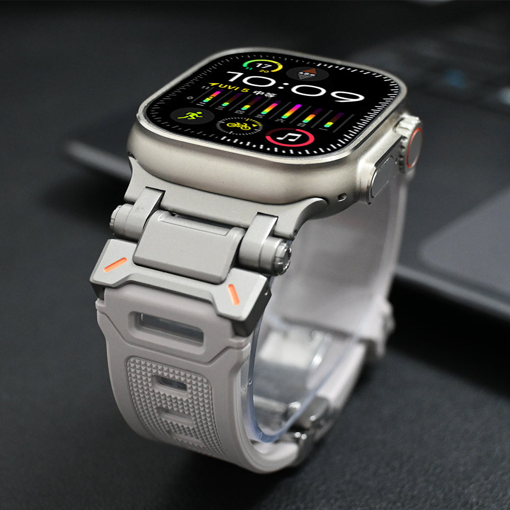 Explorer Siliconen Apple Watch Bandje