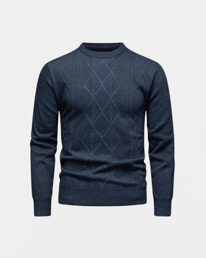 Diamant-Strickpullover