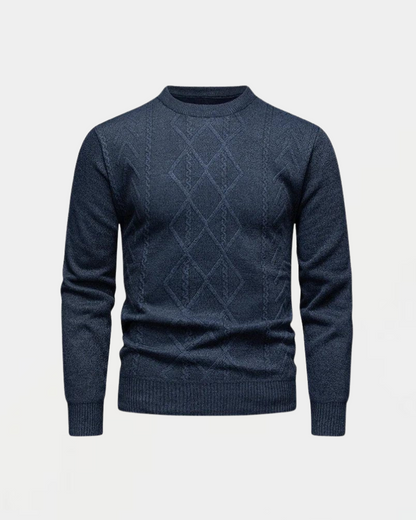 Diamant-Strickpullover