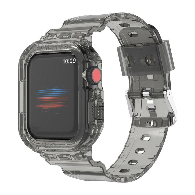 Luxe transparante band voor Apple Watch serie 41/45/49 mm