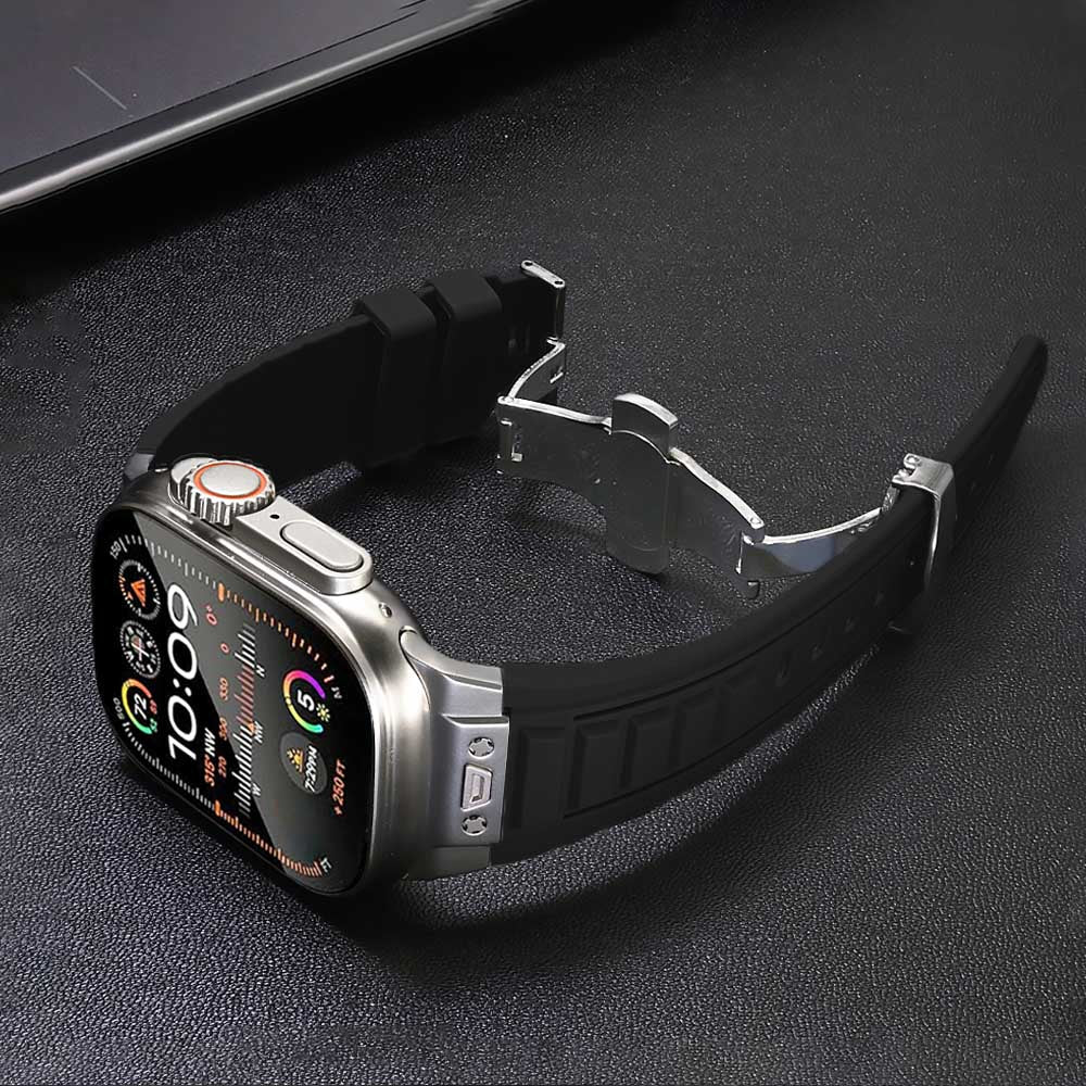 Pathfinder siliconen Apple Watch-bandje