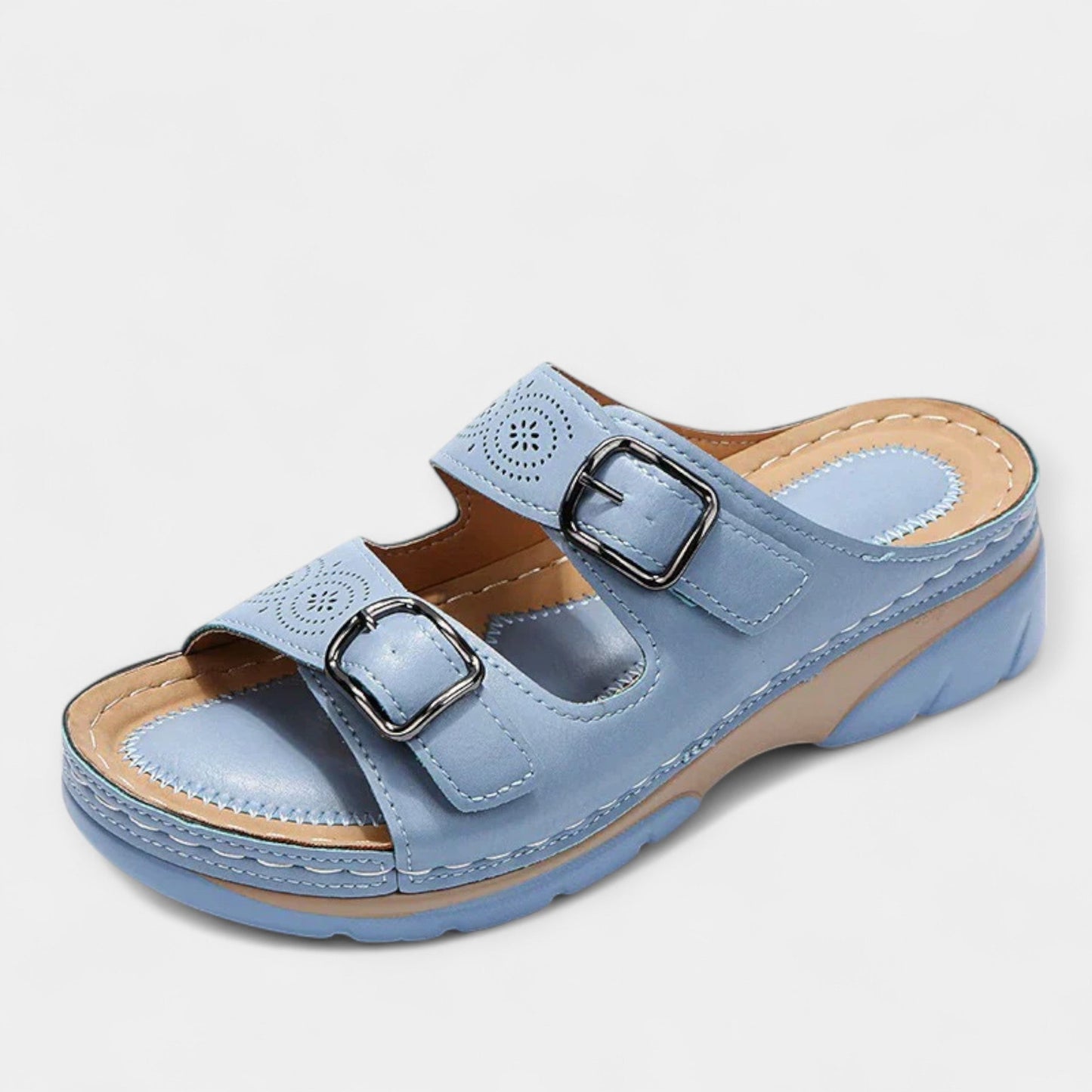 Sandalen met pijnvrije ondersteuning