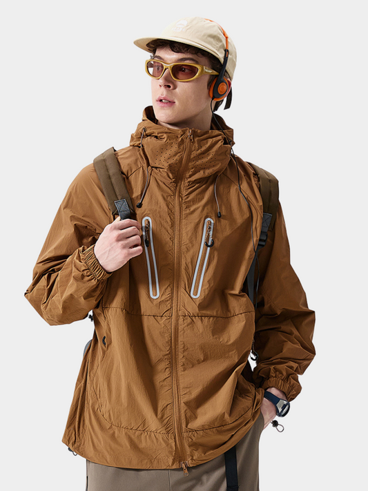 CampKit - Heren UPF200+ Bescherming Ultralichte Sneldrogende Jas