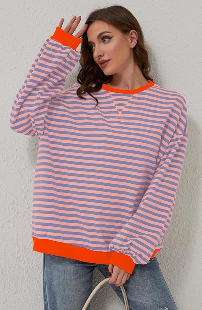 Fleur | Trendy und Bequemer Oversized Pullover