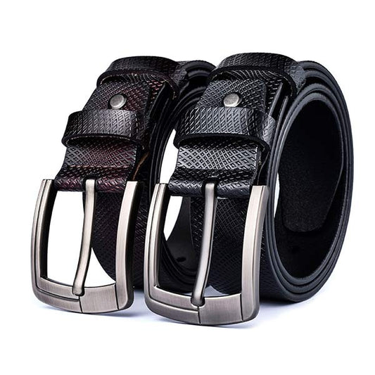 Vintage runderleren riem 69428562W