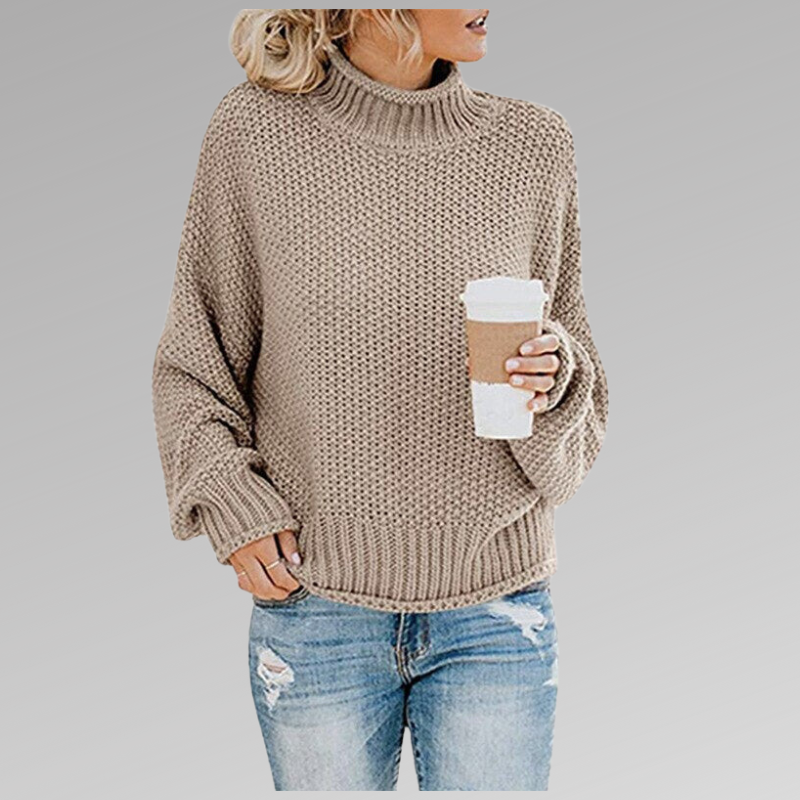 Mette | Klassisches Strick-Sweatshirt