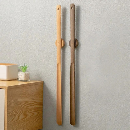 Milieuvriendelijke houten schoenlepel