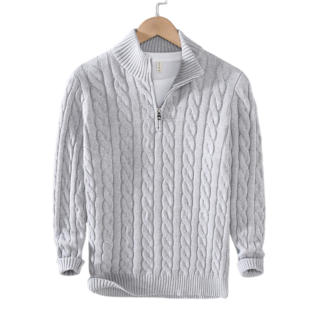 Adrián – Half-Zip-Pullover