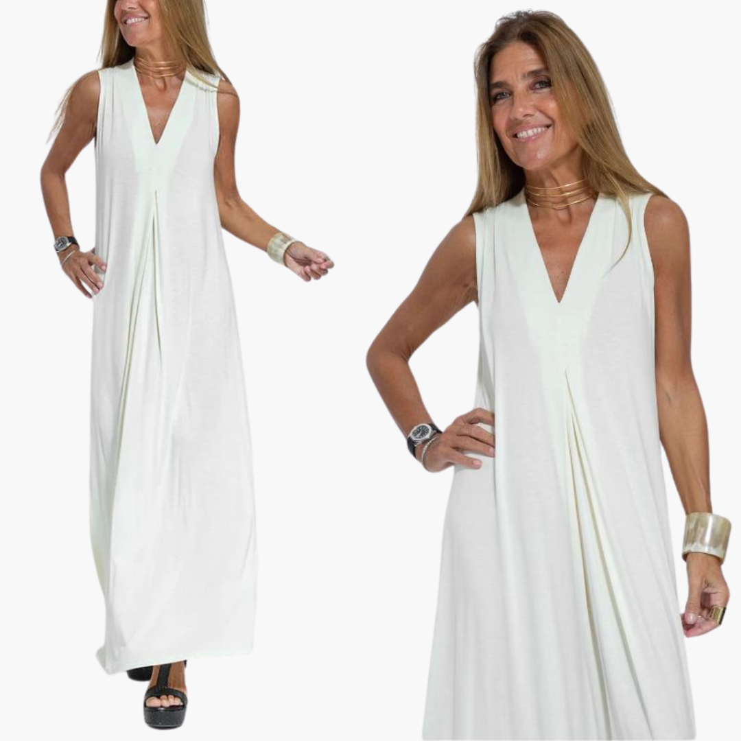 Brooklyn | Comfortabele Luxe Jurk met Vest