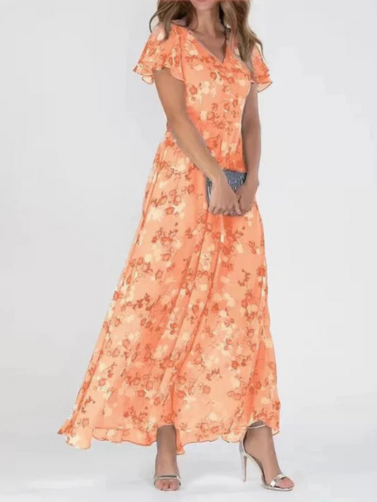 Aurelia | Glamoureuze jurk met buikbedekking