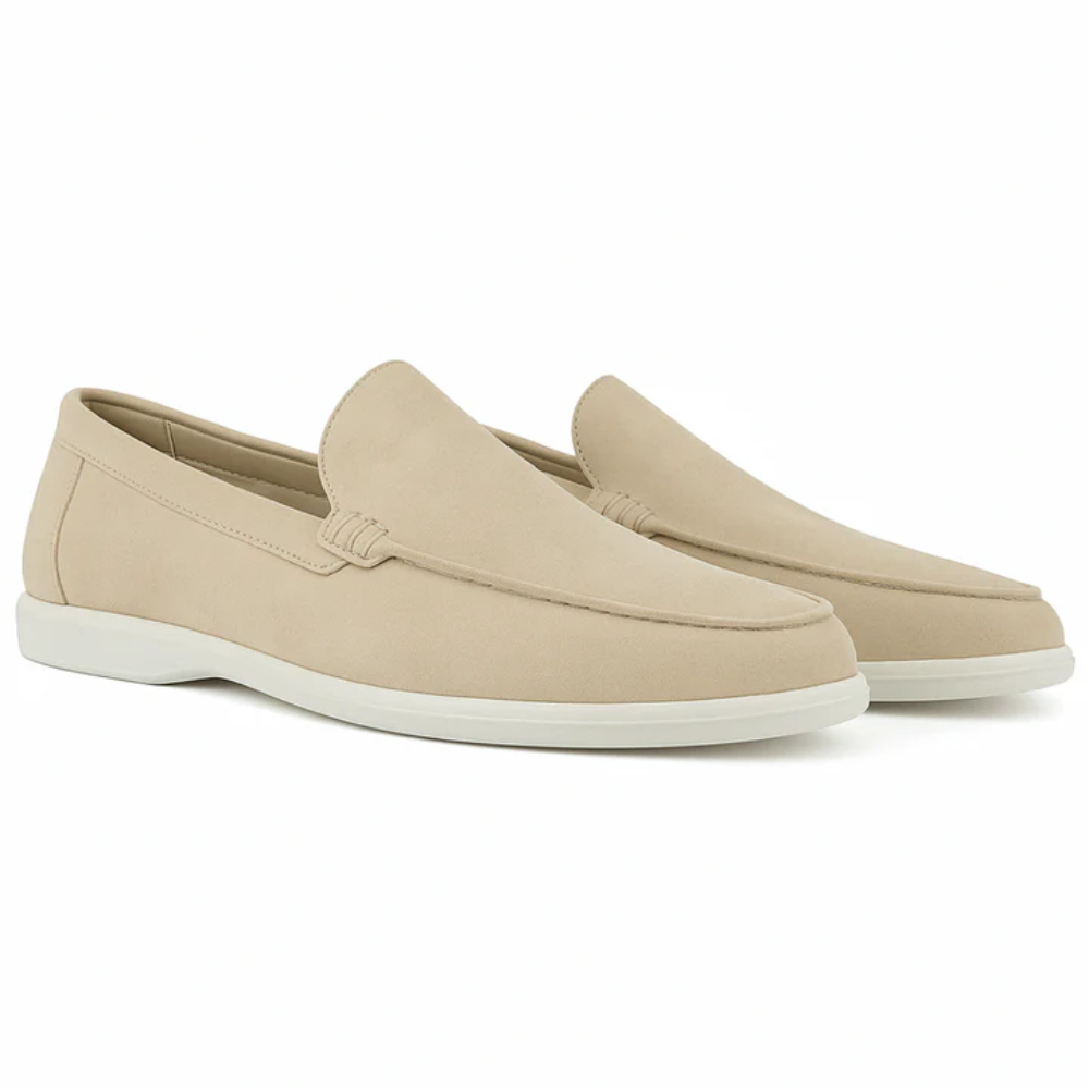 Casual suède loafers