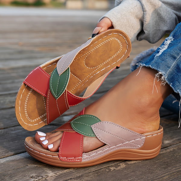 Eloina - Comfort Wedge Hak Sandaal