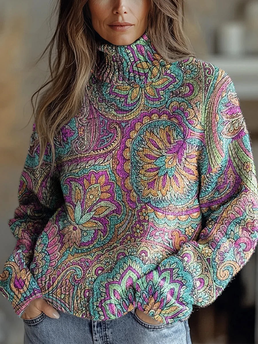 Avenya – Autumn Glow Rollkragenpullover