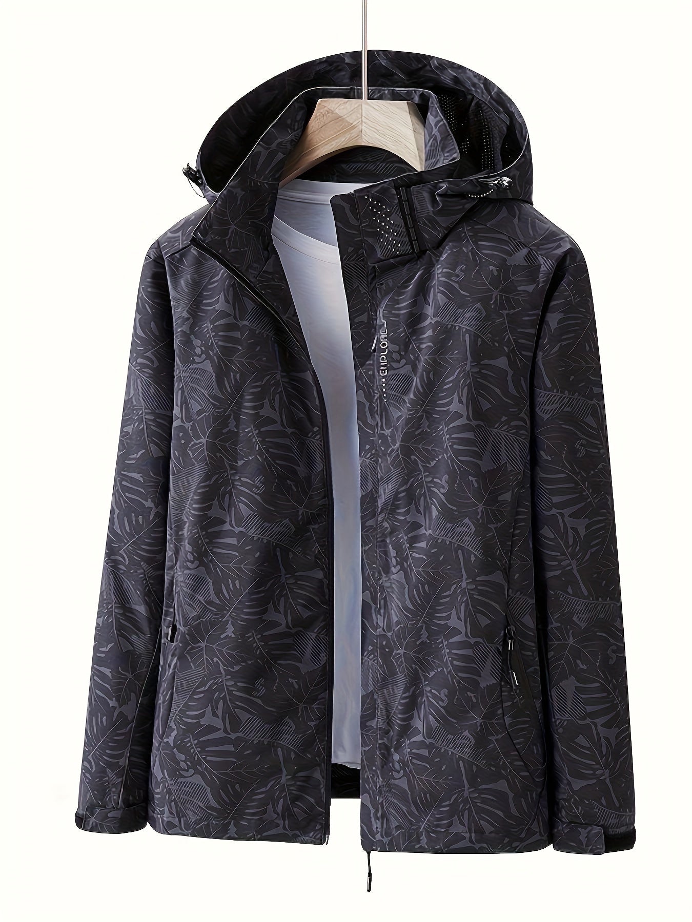 Jasmine | Winddichte Jacke mit Blattmuster