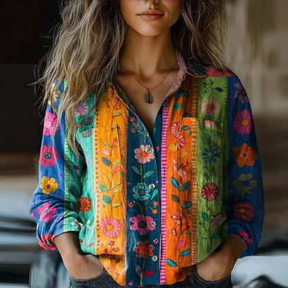 NIVES I VINTAGE BLOES MET PRINT