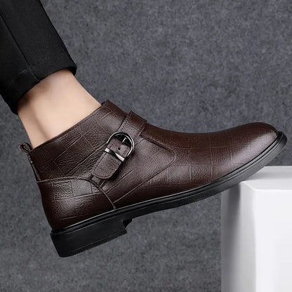 Olsen & Olsen™ Jameson | Leren Rangerlaarzen