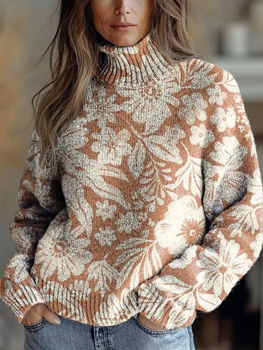 Briala – Autumn Glow Rollkragenpullover
